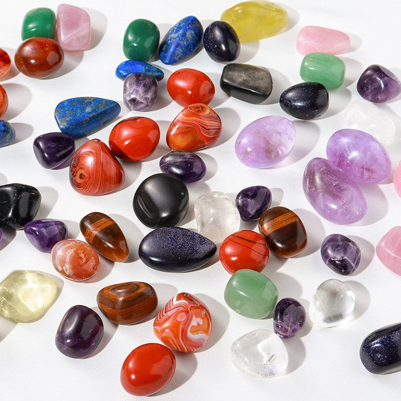 Polished Crystal Stones for Decoration and Aromatherapy