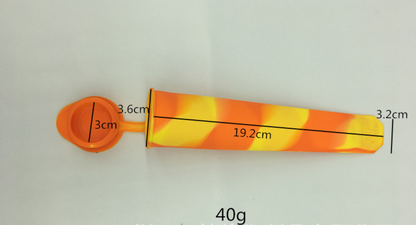 Silicone Popsicle Molds for DIY Ice Cream Making