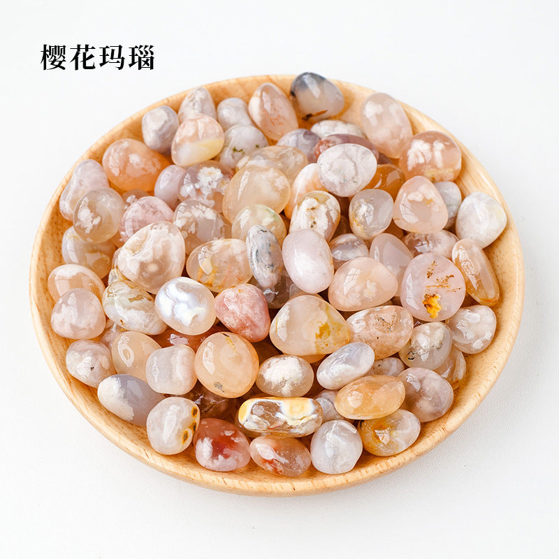 Polished Crystal Stones for Decoration and Aromatherapy