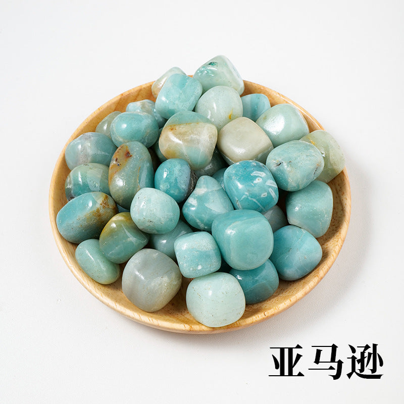Polished Crystal Stones for Decoration and Aromatherapy