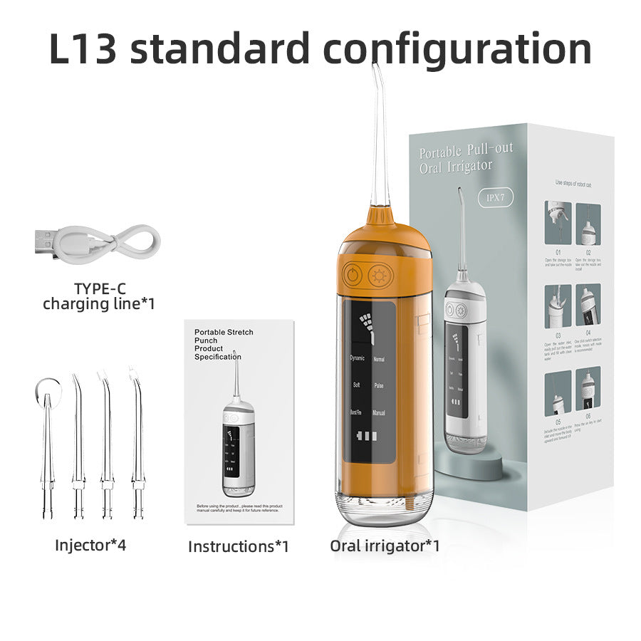 Portable Electric Oral Irrigator for Teeth Cleaning