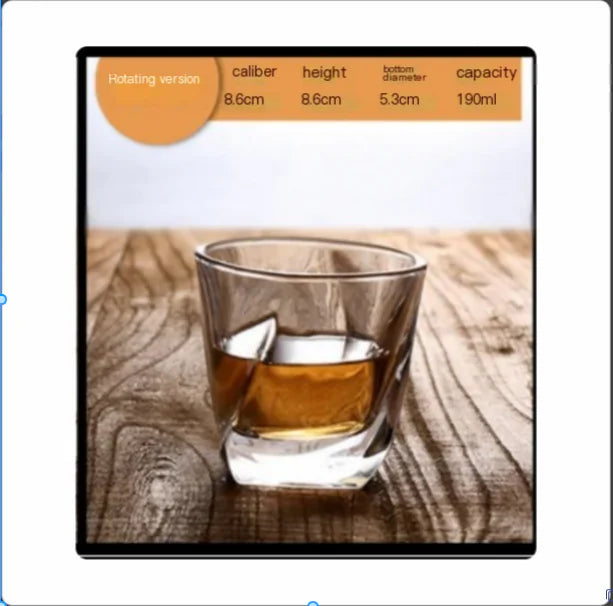Whiskey Glass Crystal Cup