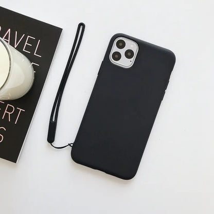 Silicone Phone Case - Solid Color Phone Cover