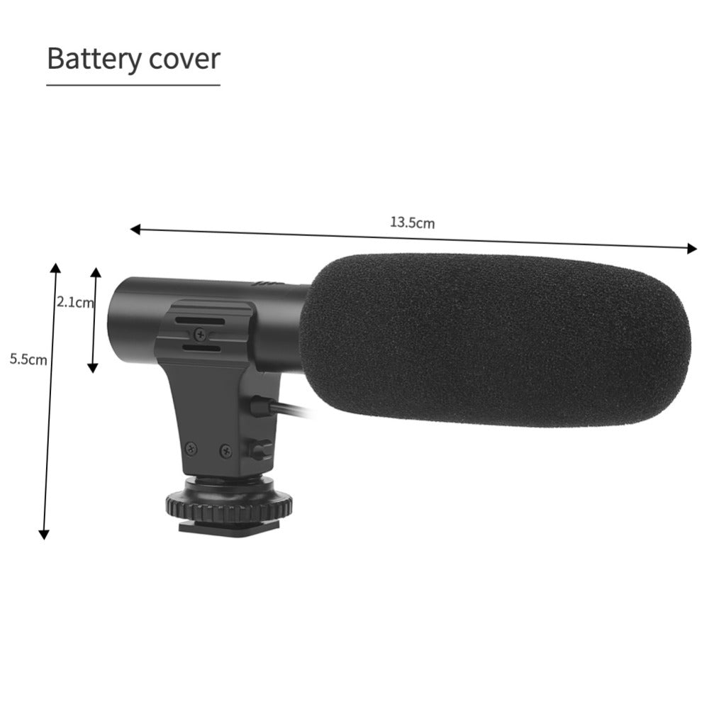 MIC-05 Stereo Microphone for DSLR and DV Cameras