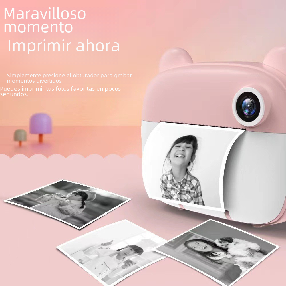 Kids Instant Camera with Printing Function - Educational Toy