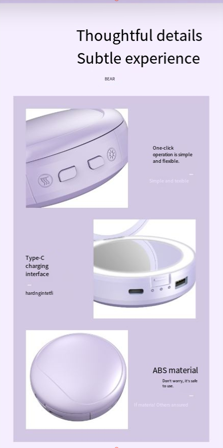 4-in-1 Hand Warmer & Power Bank