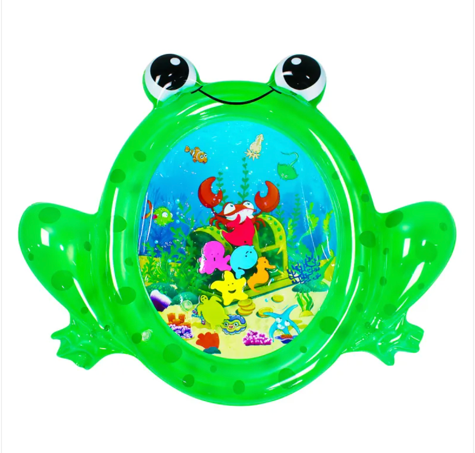Inflatable Sea Turtle Baby Water Play Mat