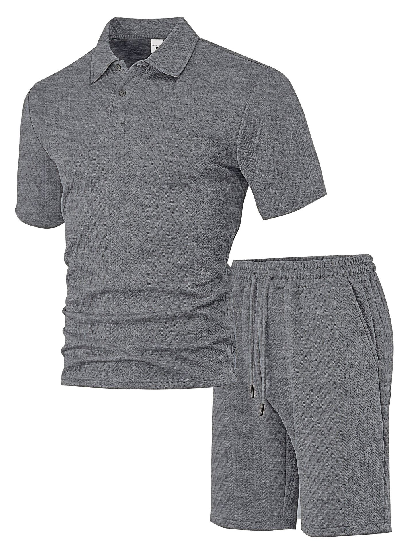 Men's Casual Thin Short Sleeve Suit