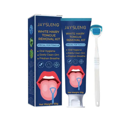Tongue Coating Cleaning Kit for Fresh Breath Care