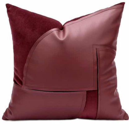 Red Designer Rosewood Sofa Cushion