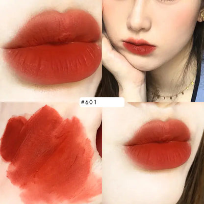 Frosted Transparent Velvet Matte Lip Glaze