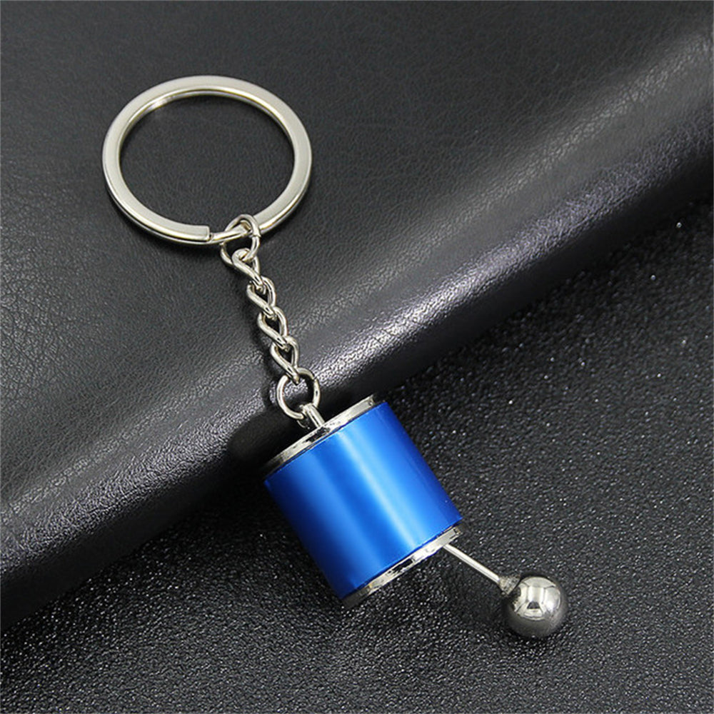 Gear Shift Key Chain for Car Modification - Metal Pendant