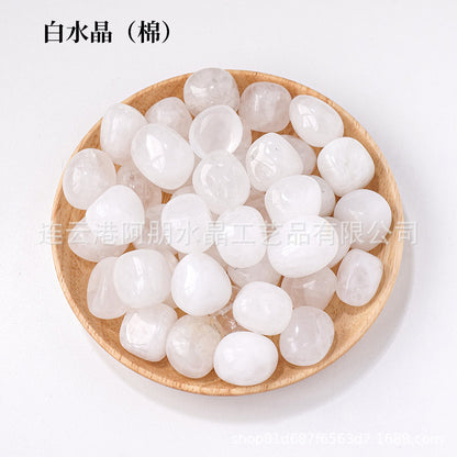 Polished Crystal Stones for Decoration and Aromatherapy