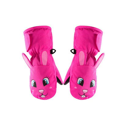 Waterproof Children's Ski Gloves and Mittens for Ages 1-8