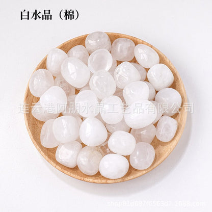 Polished Crystal Stones for Decoration and Aromatherapy