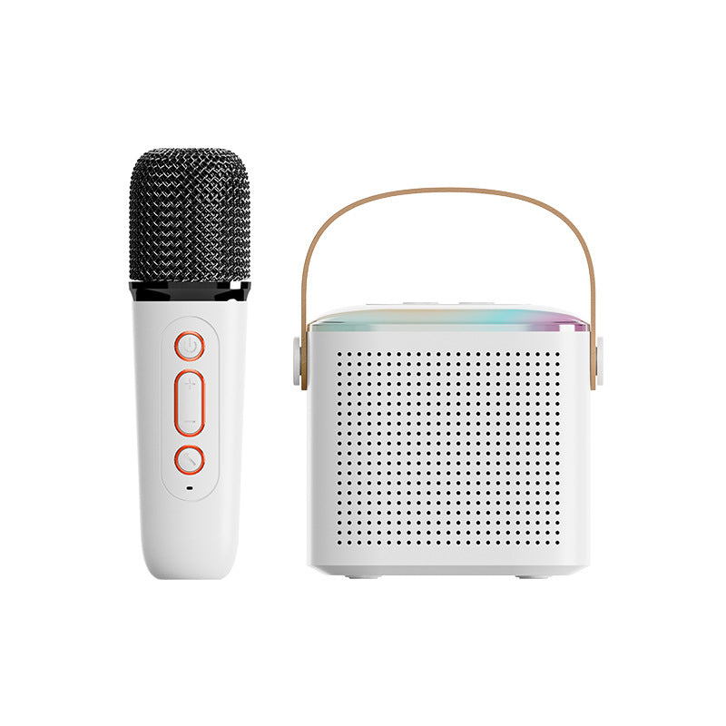 Portable Wireless Bluetooth Karaoke Microphone Speaker Set