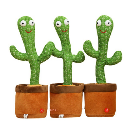 2023 Talking Dancing Cactus Toy with Music and Motion