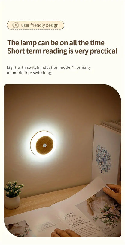 1pc PIR Motion Sensor LED Wardrobe Night Light