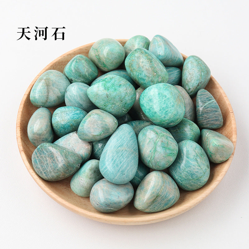 Polished Crystal Stones for Decoration and Aromatherapy