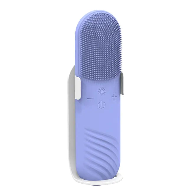 Red and Blue Light Electric Facial Cleanser Brush