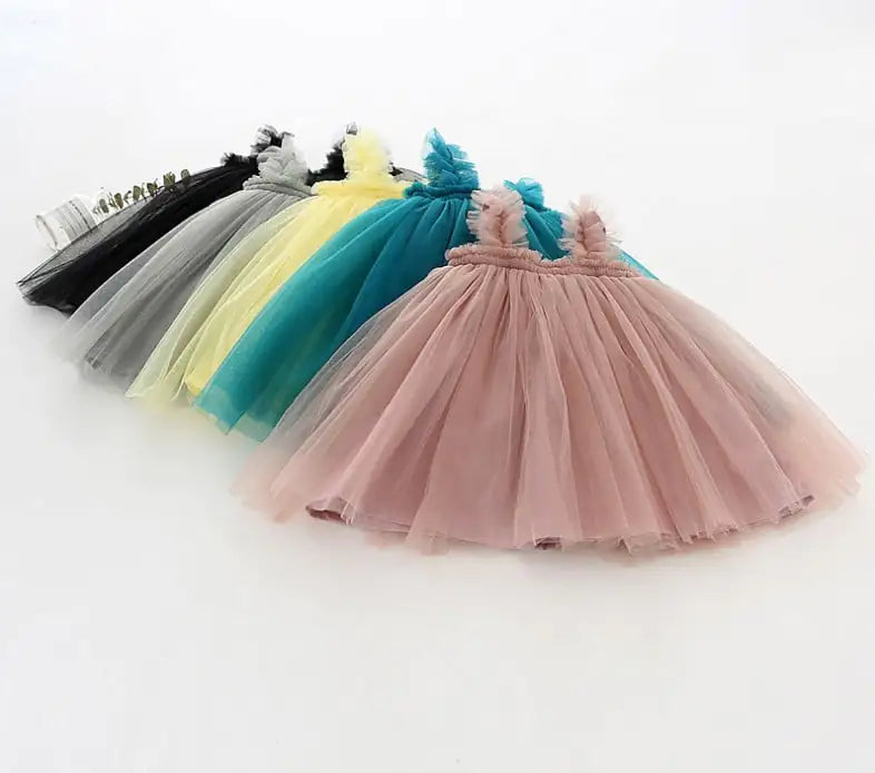 Backless Tutu Toddler Princess Fairy Skirt