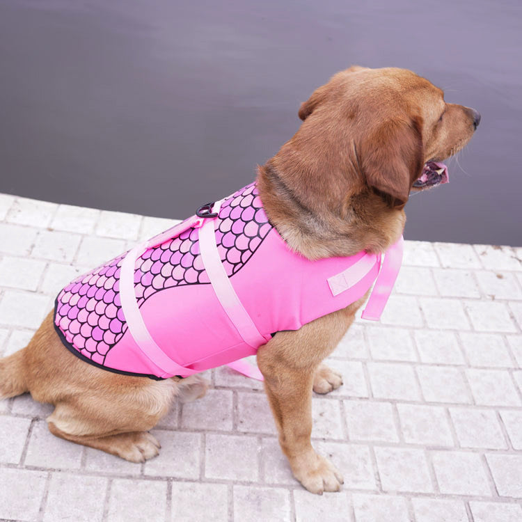 Shark Mermaid Pet Life Jacket for Dogs (Amazon Hit)