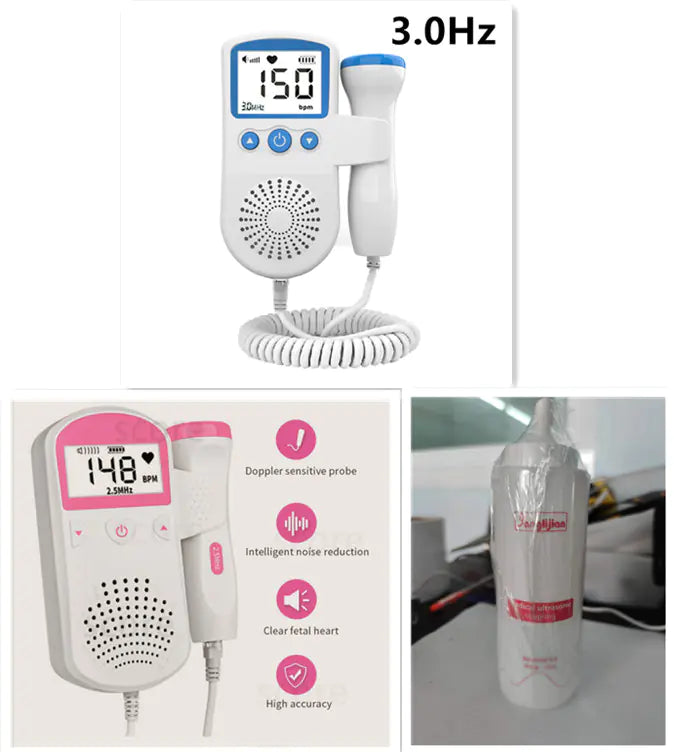 Home Pregnancy Fetal Heart Rate Monitor Device