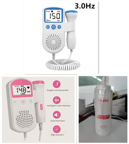 Home Pregnancy Fetal Heart Rate Monitor Device