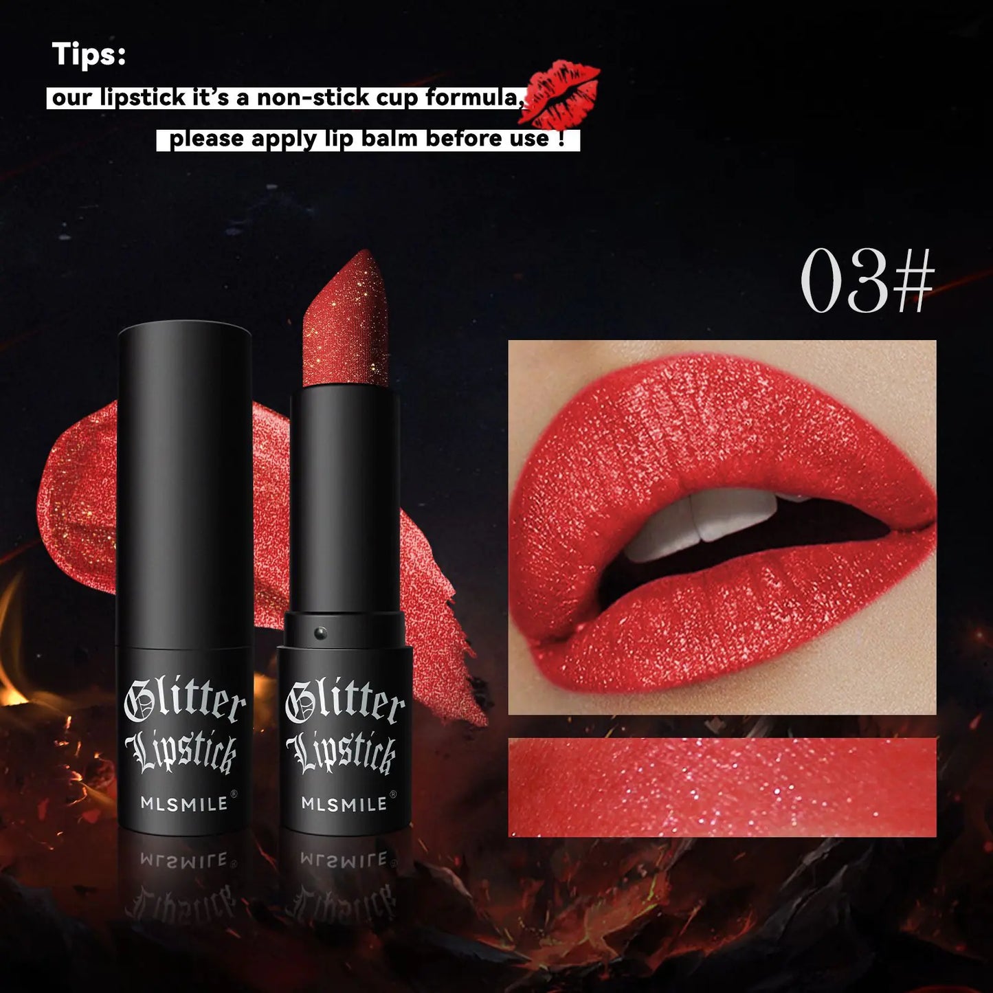 Matte Velvet Lipstick for Halloween - Long-lasting & Hydrating