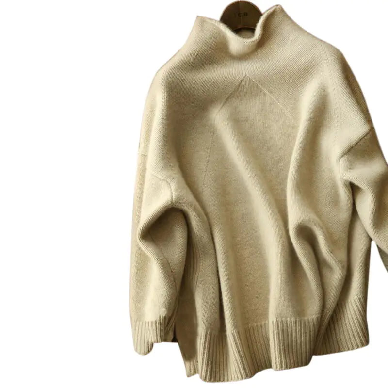 2019 Women's Loose Turtleneck Cashmere Sweater