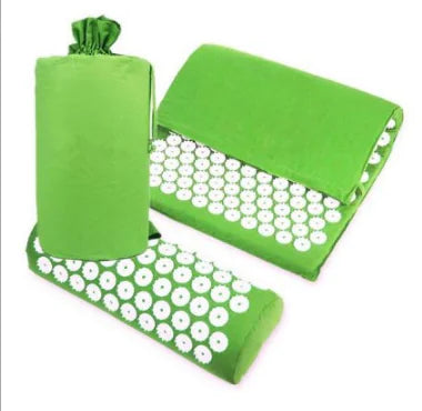 Acupuncture Massage Mat and Pillow Set with Yoga Mat