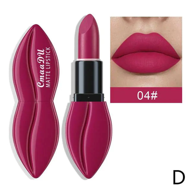 10-Color Long-Lasting Matte Lipstick Set for Makeup