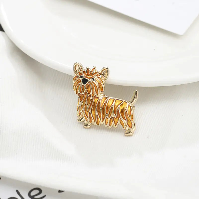High-End Fashion Lion Brooch - Animal Apparel Accessory