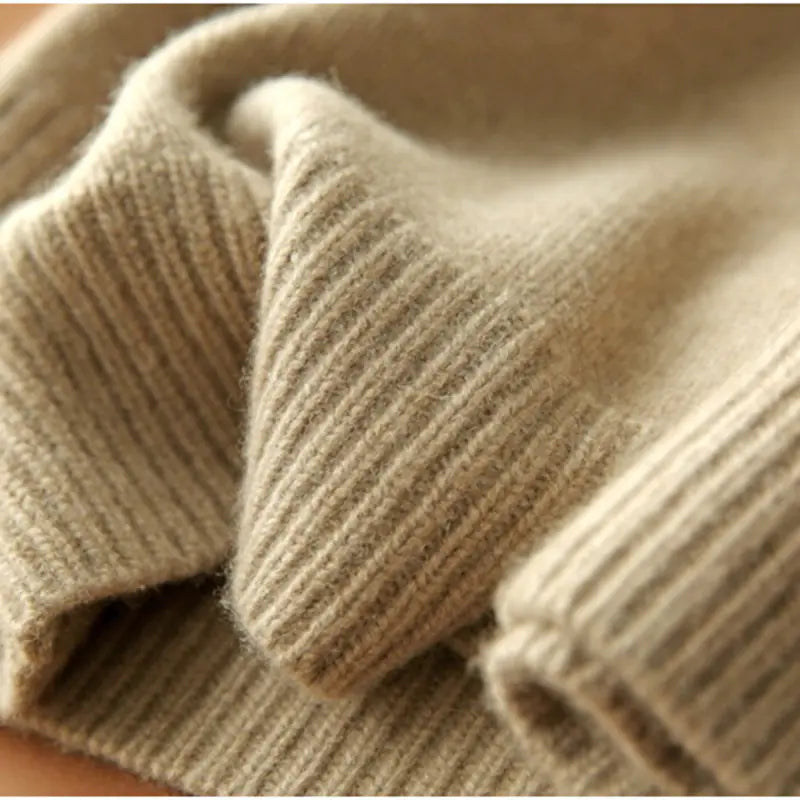 2019 Women's Loose Turtleneck Cashmere Sweater