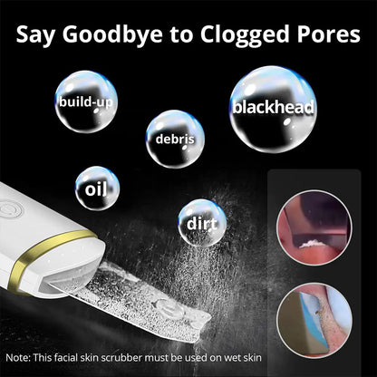 Electric Face Scrubber for Deep Pore Cleansing