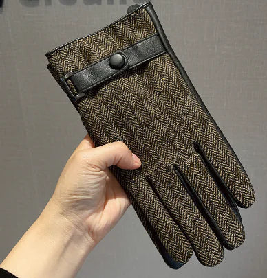 Men's Winter Thermal Touchscreen Motorcycle Gloves