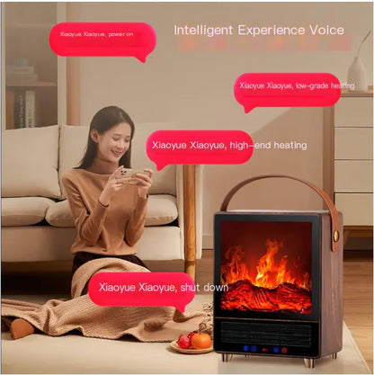 2024 Camel Heater with Realistic Flame for Home Use
