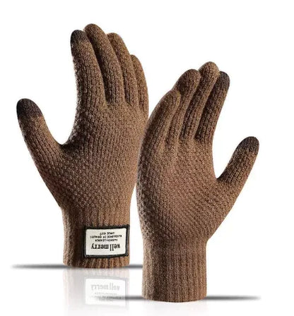 Warm Touchscreen Knitted Gloves for Men (Autumn/Winter)
