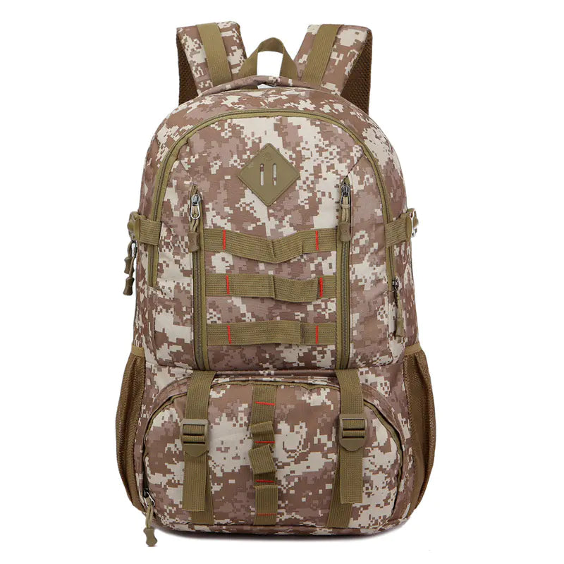 Camouflage Hiking and Travel Backpack (Outdoor Use)