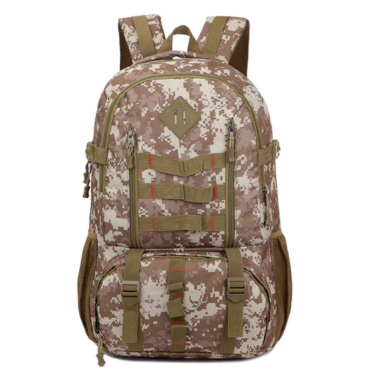 Camouflage Hiking and Travel Backpack (Outdoor Use)