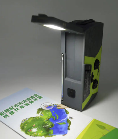 Emergency Rechargeable Multi-Functional Radio