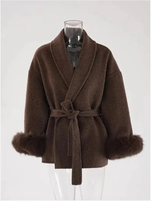 Double-Sided Wool Overcoat