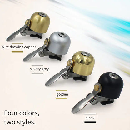 Vintage Bike Bell with Clear Sound for Mountain & Road