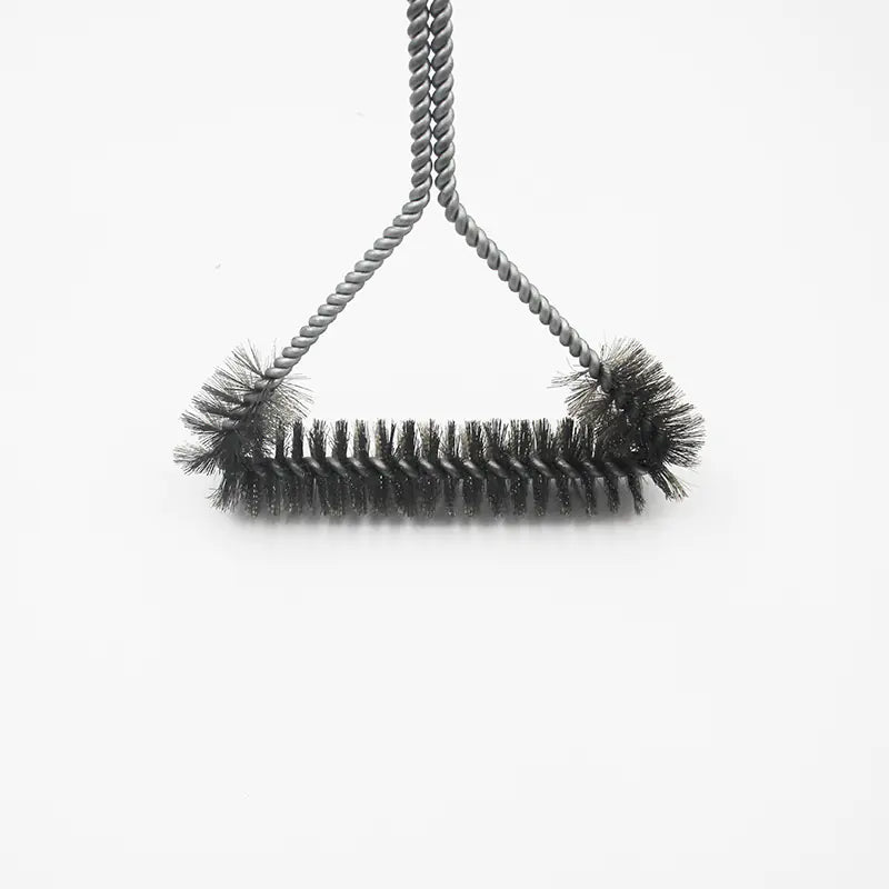 18-Inch Triple-Head BBQ Grill Cleaning Brush
