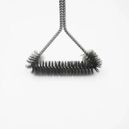 18-Inch Triple-Head BBQ Grill Cleaning Brush