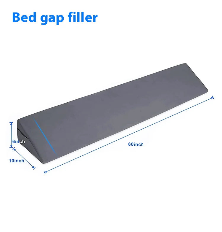 Bedside Triangle Wedge With Pocket Bed Seam Filled Sponge Right Angle Pillow