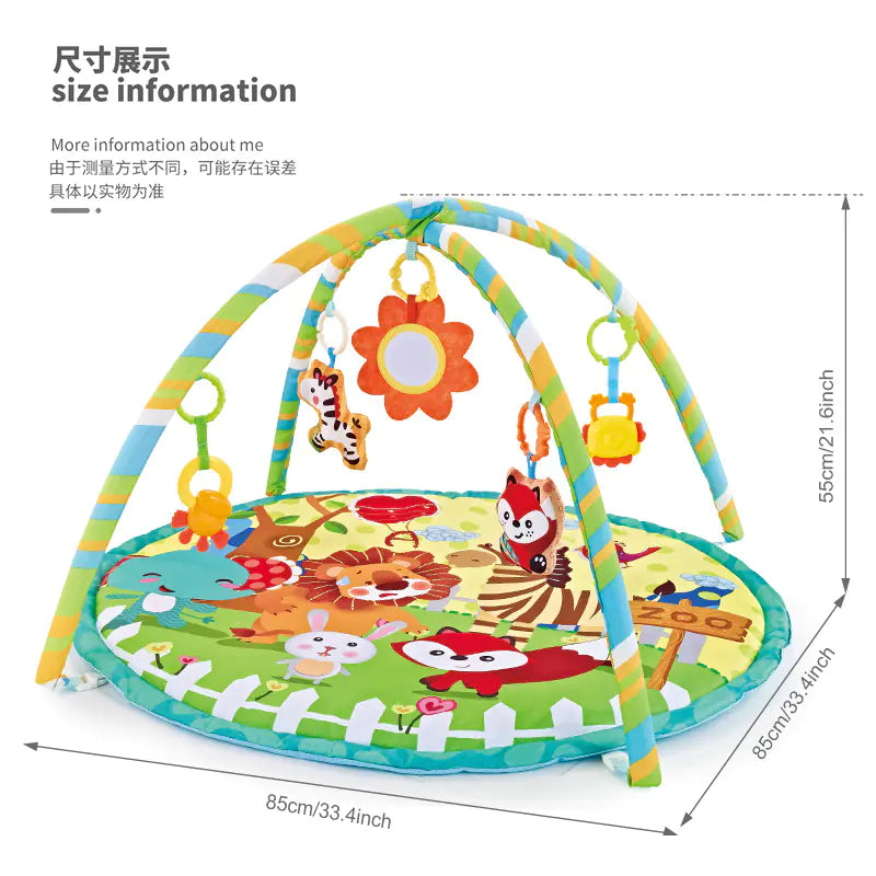 Kids Fitness Play Gym with Baby Crawling Mat (5 Styles)