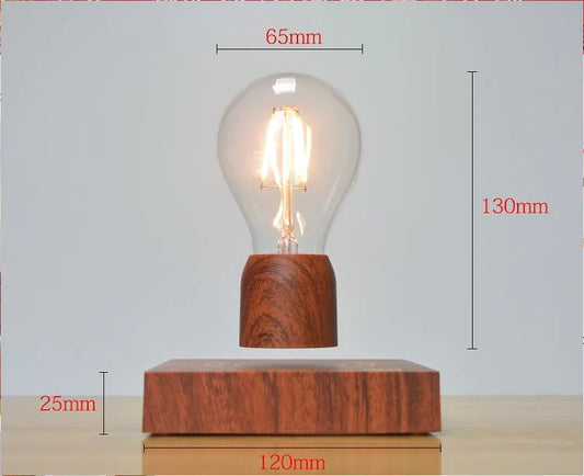 Maglev Light Bulb with Floating Plant Pot