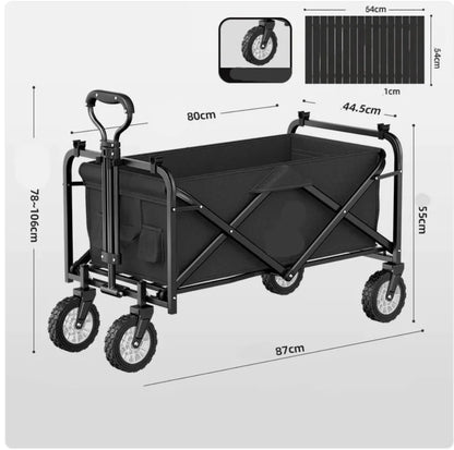 Foldable Outdoor Camping Cart