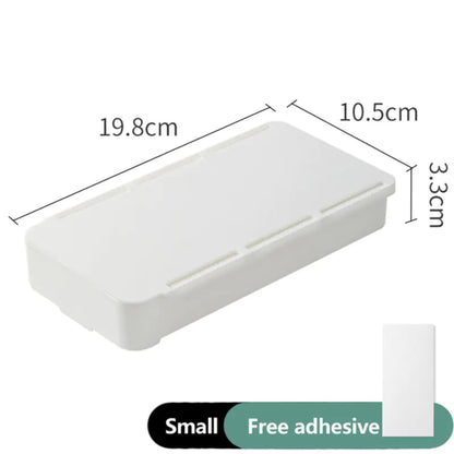 Under-Desk Small Drawer Shelf Organizer for Home Office